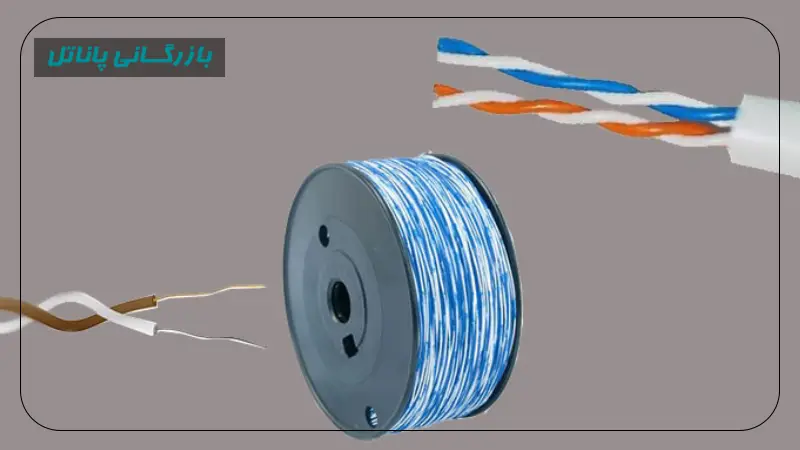 تفاوت سیم تلفن تک زوج و دو زوج